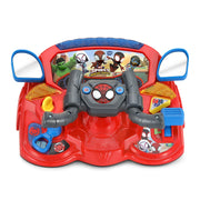 VTech Spidey & His Amazing Friends 2-in-1 Interactive Driver Educational Toy, Web-Crawler and Techno-Racer, Voices and Sound Effects, Ages 3+, 80-580600