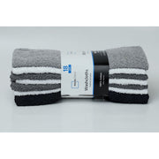 Mainstays 18-Pack Washcloth Bundle, 100% Cotton, Quick-Dry, Grey Multi, 11 in x 11 in