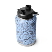 YETI Rambler Gallon Jug 2.0, Vacuum Insulated Stainless Steel Sports Water Bottle, Leakproof MagDock Chug Cap, Blue Camo