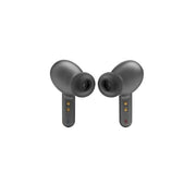 JBL Live Pro 2 True Wireless Noise Cancelling Earbuds, 11mm Drivers, Six Microphones, Touch and Voice Control, IPX5 Water Resistant, Black, Wireless Charging Case, 40 Hours Playback