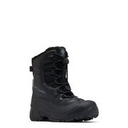 Columbia Bugaboot Celsius Junior Winter Boots, Waterproof, Insulated with 400g, Black Graphite, Size 3, 20999810103