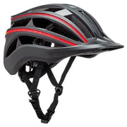 Concord Adult Bike Helmet with 360 LED Lights Adjustable Fit Black for Ages 14+