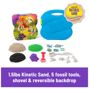 Kinetic Sand 6070525 T-Rex Dig Set with 1.5lbs Play Sand & Tools