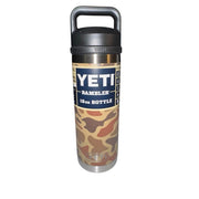 YETI Rambler 18oz Insulated Stainless Steel Bottle with Leakproof Chug Cap, Wetlands Camo, 21071505906