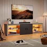 Bestier USWM01-T108I-BSH LED TV Stand for TVs up to 75