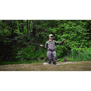 Bassdash Mens Fishing Wader Waterproof Breathable Chest Waders, Stocking Foot, Lightweight, Tan