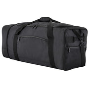 Protege 32 in Large Collapsible Rolling Travel Duffel, Black, 91.2 Liter Capacity, Polyester, PG96-170-028-37