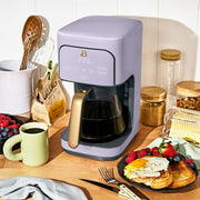 Beautiful 19849 12 Cup Programmable Coffee Maker, Lavender by Drew Barrymore
