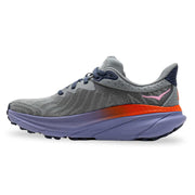 Hoka Women's Challenger ATR 7 Trail Running Shoes, Wild Indigo, Lightweight Engineered Mesh, CMEVA Foam Midsole, Durabrasion Rubber Outsole with 4mm Lugs, Size 6M, 1134498-GYW