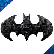 LEGO Batman Logo Building Toy, 678 Pieces, Classic and Golden Batman Minifigures, Super Hero Accessories, Wall-Mountable Display, Ages 12+, 76330