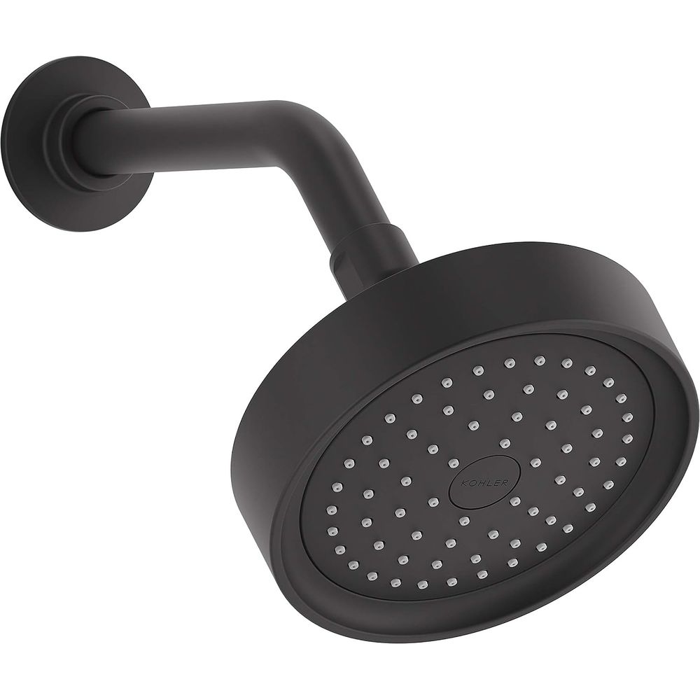 Kohler K965AKBL Purist 2.5 GPM Single Function Shower Head Black