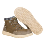 HEYDUDE Bradley Classic Casual Boots for Men - Walnut - 10M