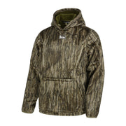 Banded Fanatech Softshell Hoodie for Men, Wind and Water Resistant, Coral-Fleece Lining, Adjustable Draw-Cord Hem, Zippered Kangaroo Pocket, Black, Large, B1050016