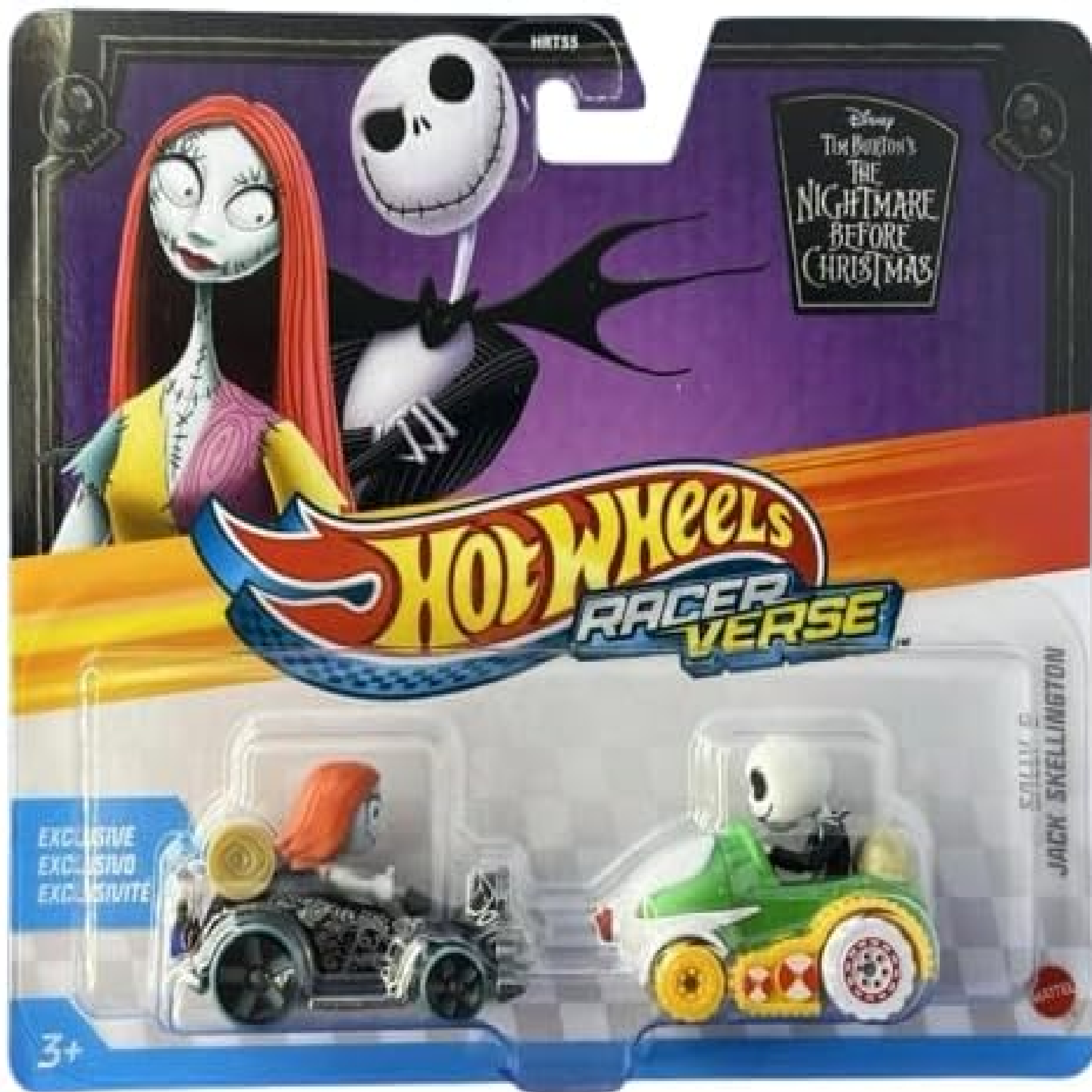 Hot Wheels HHV28 Racer Verse Nightmare Before Christmas Sally