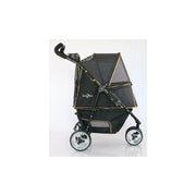 Gen7Pets G2340GN Promenade Pet Stroller, Gold Nugget Black and Gold