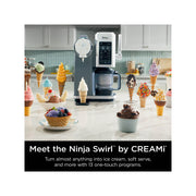 Ninja Swirl-Creami Soft-Serve Maker - SILVER ONE SIZE