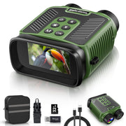 LAKWAR W152221 Night Vision Goggles 8X Digital Binoculars with 5000mAh Battery and 32GB TF Card