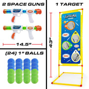 USA Toyz Astroshot Gemini - 2 Ball Popper Blasters Toy with 24 Soft Foam Balls