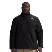 The North Face Apex Bionic 3 Men's Wind-Resistant Water-Repellent Softshell Jacket, Black, 3XL, NF0A84HR