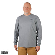 Milwaukee 604G-L Hybrid Work Tee - Long Sleeve