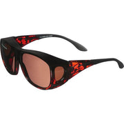 Polar Optics Fits Over Sunglasses, Polarized Brown Lenses, Tortoise Frame, Medium Size, FO-001 TOR DRV