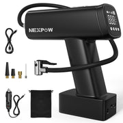 Nexpow G8-1 160PSI Portable Air Compressor Pump, Black