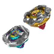 Hasbro Beyblade X Calibur Samurai 6-70M BX and Obsidian Shell 3-85S BX Dual Battling Tops, Multicolor, Ages 8+, G2754