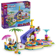 LEGO Friends Fun Water Park Day Building Toy with Minidolls and Pets, 278 Pieces, Ages 6+, 42676