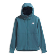 The North Face Shelbe Raschel Women's Fleece Hooded Jacket, WindWall Wind Resistant, Water Repellent, Soft Low-Pile Fleece Lining, Space, Large, NF0A84JJ