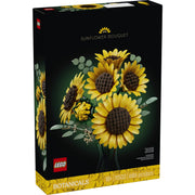LEGO Botanicals Sunflower Bouquet Building Set, 686 Pieces, Adjustable Artificial Flowers for Home and Office Decor, 11502