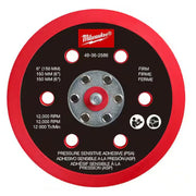 Milwaukee 49-36-2586 6 in. Pressure Sensitive Adhesive Sander Backing Pad - Firm