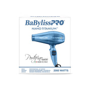 Babyliss Pro Babyliss Nano Titanium Portofino Hair Dryer - BLUE ONE SIZE