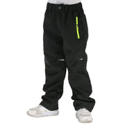 CHOK Boy Hiking Pants, Size: 6, Black - Machine Washable