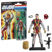 Hasbro G.I. Joe Classified Series Retro Cardback David Crazylegs Thomas 6 Inch Action Figure with 8 Accessories G2291