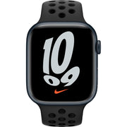 Apple Watch Gen 7 Series 7 Nike Cell 45mm Midnight Aluminum - Anthracite Sport Band MKJL3LL/A