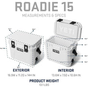 YETI Roadie 15 Hard Cooler - Alpine Yellow