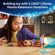 Lego Disney Moana Kakamora Building Toy, 407 Pieces, Posable Characters with Hidden Storage, Multicolor, 43293