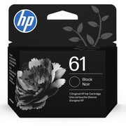 HP CH561WN#RFD 61 Black Ink Cartridge, Original Black Ink, Compatible with OfficeJet 2620 2621 4630 4632 4635, Single Pack