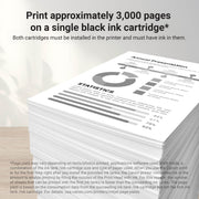 Canon GI-25 Black Ink Bottle, Pigment Ink, 67 ml, High Yield 3000 Pages, Compatible with MAXIFY GX1020 and GX2020, 6280C001