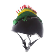 Dimensions Lizard Mohawk Bike Helmet for Kids Ages 8+ (Stylish)