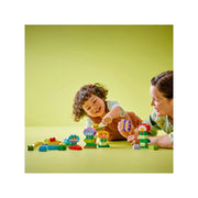 LEGO DUPLO Town Creative Garden & Flowers Building Toy Playset for Toddlers Ages 2+ with 45 Pieces and Animal Figures