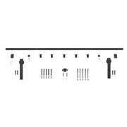 Barndr Hrdw 78IN Bnt STRP Black