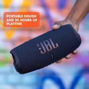 JBL CHARGE 5 - Portable Bluetooth Speaker with IP67 Waterproof and USB Charge out - Black