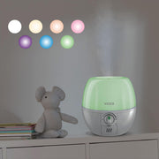 Vicks VUL500 3-in-1 Sleepy Time Ultrasonic Cool Mist Humidifier with Nightlight, White