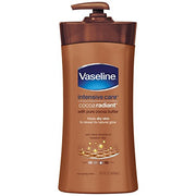 Vaseline UNILEVER008557 Cocoa Butter Deep Conditioning Body Lotion with Cocoa Butter & Vitamin E - 20.3 oz