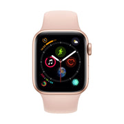 Apple Watch Gen 4 Series 4 Cell 44mm Gold Aluminum - Pink Sand Sport Band MTV02LL/A