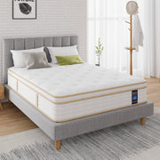 Mubulily Queen 10 Inch Memory Foam Hybrid Mattress in a Box