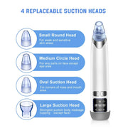 Ansten Pore Vacuum Face Cleaner Blackhead Remover kit Blackhead Remover Pore Vacuum Suction Electric Facial Pore Cleaner USB Rechargeable Blackhead Pimple Sucker for Nose Face Women Men