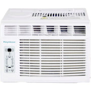 Keystone KSTHW12B 12,000/11,600 BTU 230V Window/Wall Air Conditioner with 11,000 BTU Supplemental Heat Capability - White