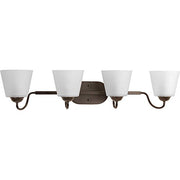 Progress Lighting P2130-20 Traditional/Casual 4-100W Med Bath Bracket, Antique Bronze